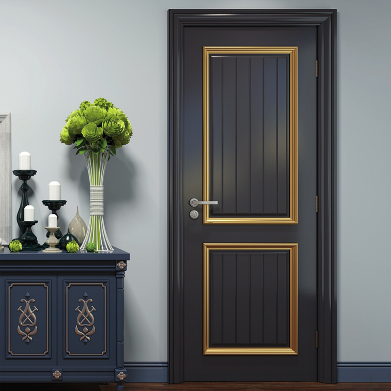 實木扣線門 實木扣線門